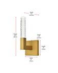 1 - Light Metal LED Wall Sconce - From Where - 