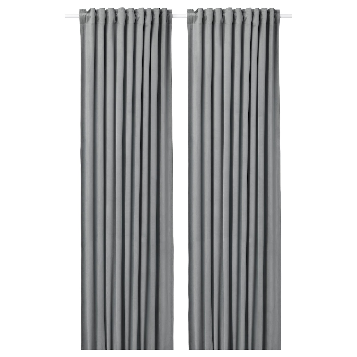 1 - Pair Curtains with Heading Tape - From Where - 