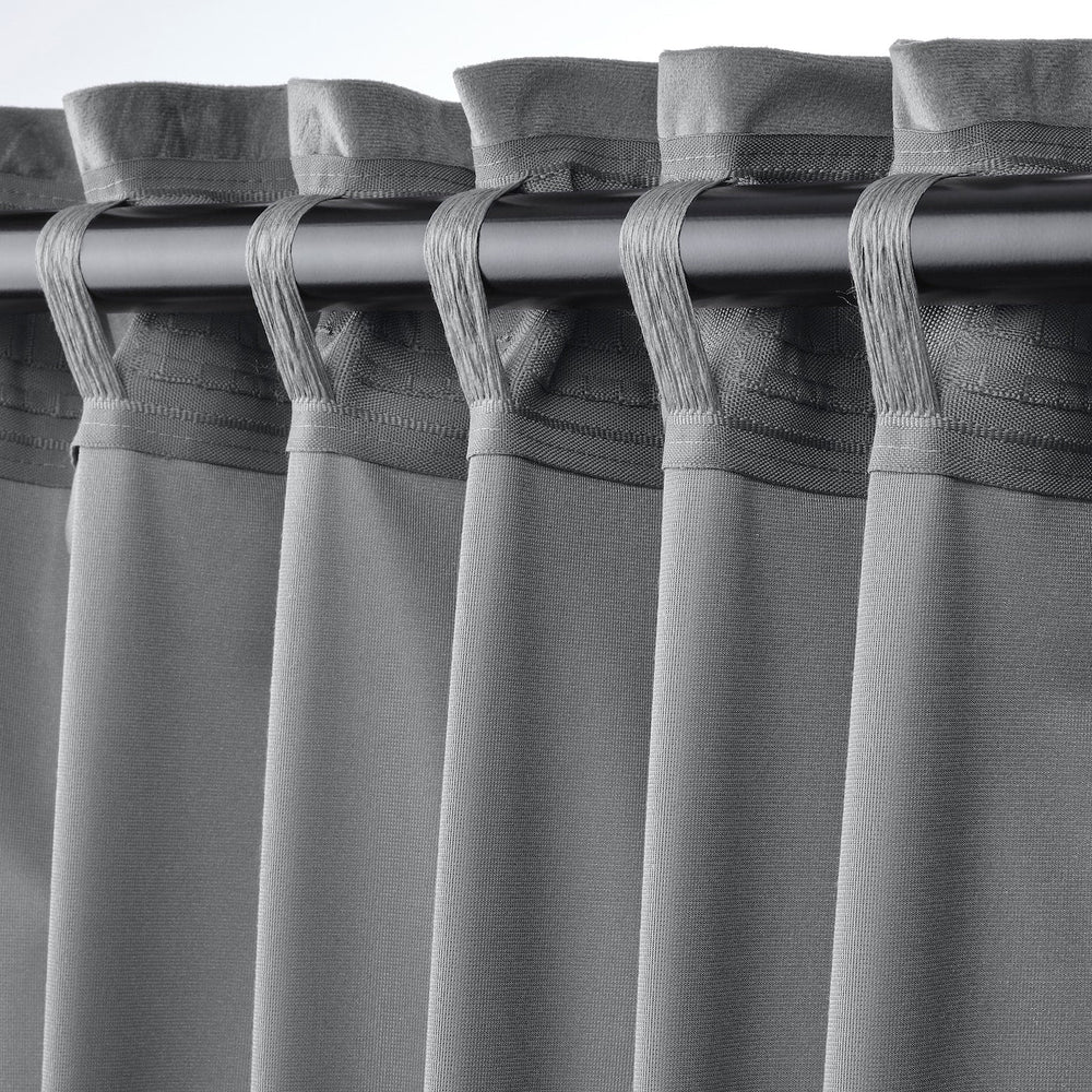 1 - Pair Curtains with Heading Tape - From Where - 