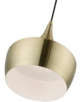 10 inch Antique Brass Pendant Ceiling Light - From Where - 