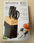 10 - Piece Knife Set - From Where - 