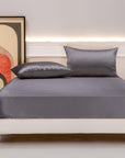 100% Mulberry Silk Fitted Sheets (Set of 3) - From Where Finds - 