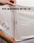 100% Mulberry Silk Fitted Sheets (Set of 3) - From Where Finds - 