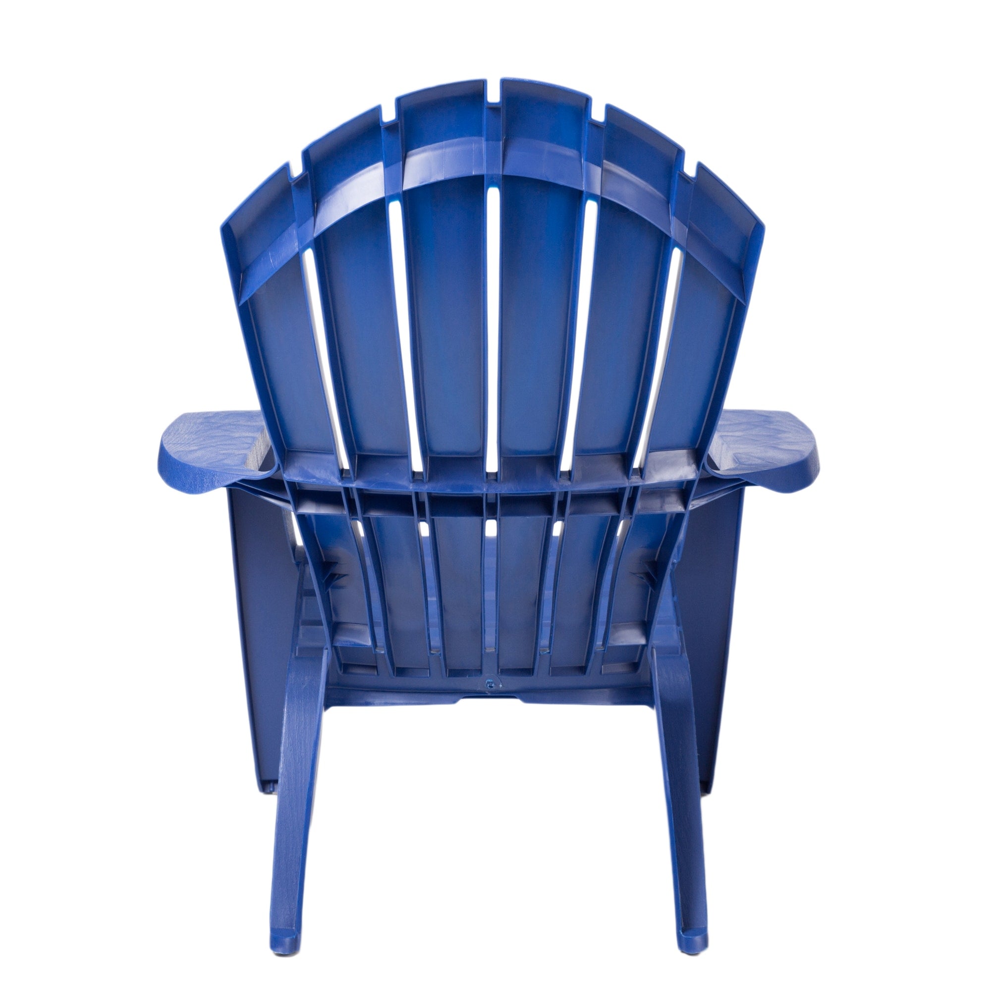 Adams Mfg Corp Stackable Plastic Stationary Adirondack Chair s with Slat Seat