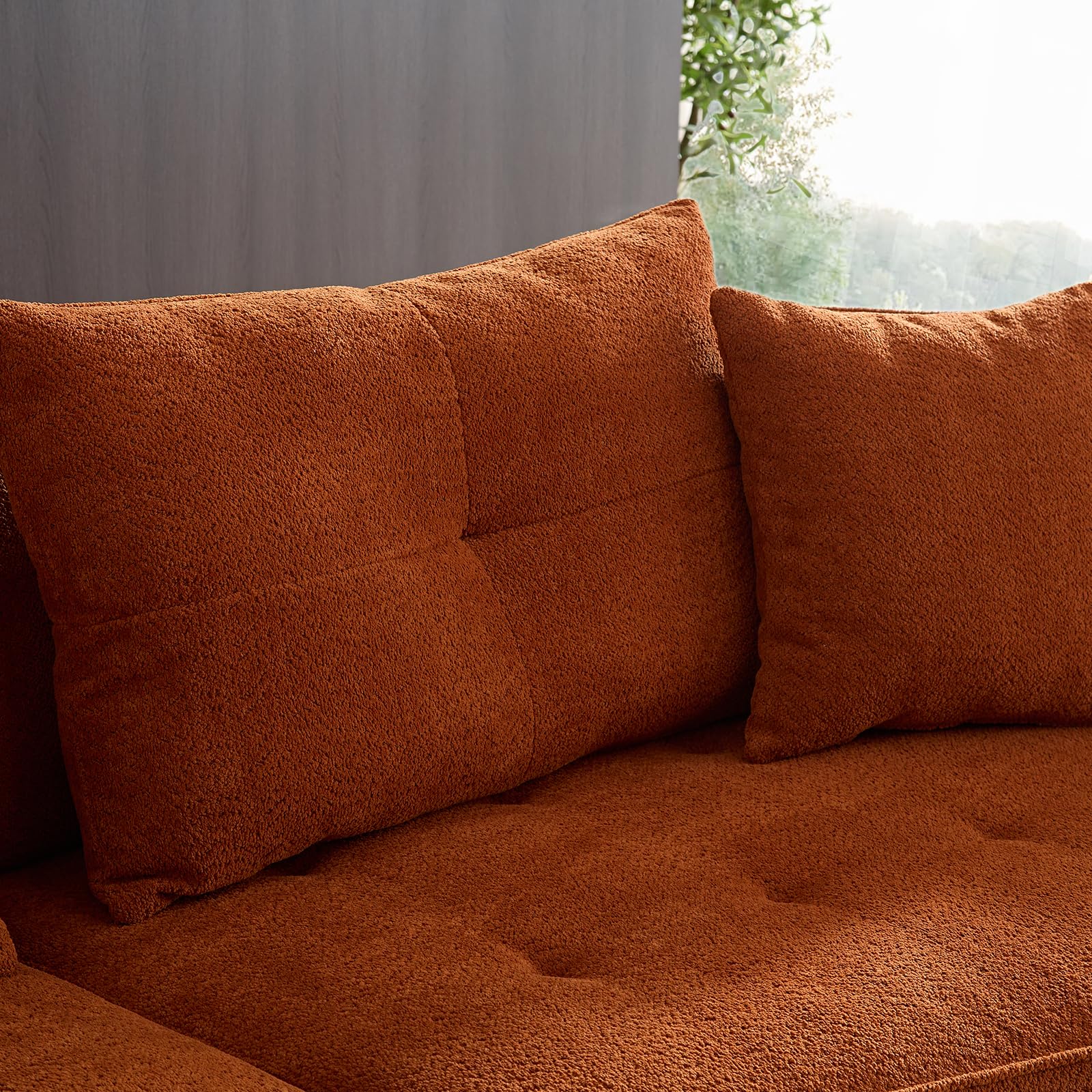 109‘’ Luxurious Curved Sectional Sofa - From Where - 