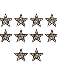 10pcs Rattan Star Decorations Ornaments - From Where - 