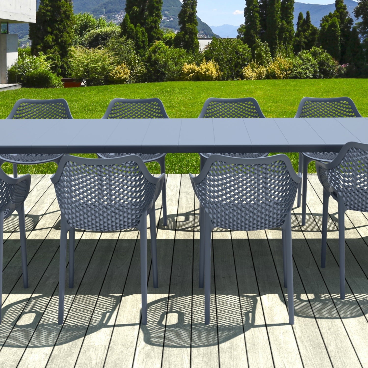 11 - Piece Outdoor Dining Set - From Where - 
