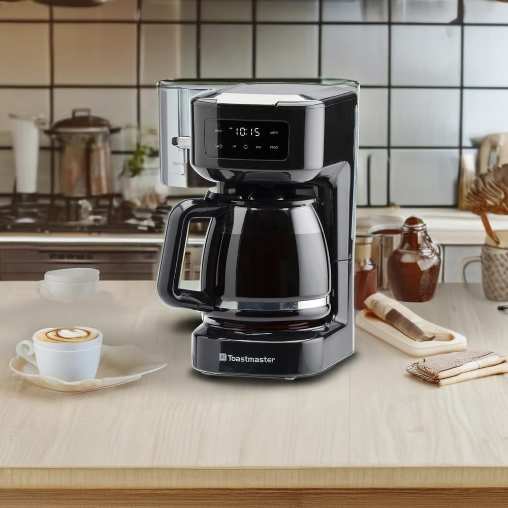 12 - Cup Digital Touchscreen Drip Coffee Maker - From Where - 