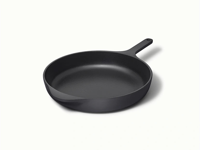 12” Enameled Cast Iron Large Skillet - From Where Finds - 