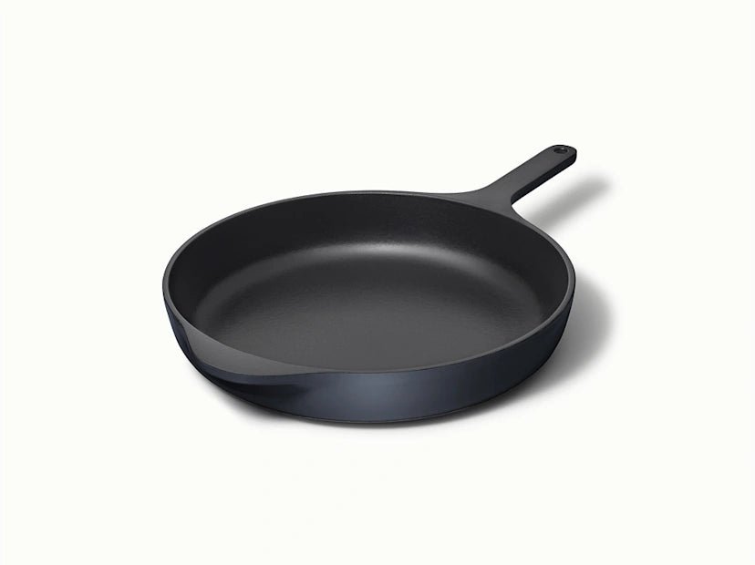 12” Enameled Cast Iron Large Skillet - From Where Finds - 