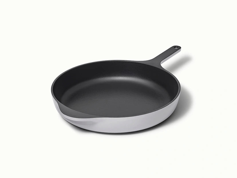 12” Enameled Cast Iron Large Skillet - From Where Finds - 