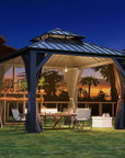 12 Ft. Aluminum Patio Gazebo - From Where - 
