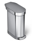 12 Gallon Slim Hands - Free Kitchen Step Trash Can - From Where - 
