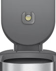 12 Gallon Slim Hands - Free Kitchen Step Trash Can - From Where - 