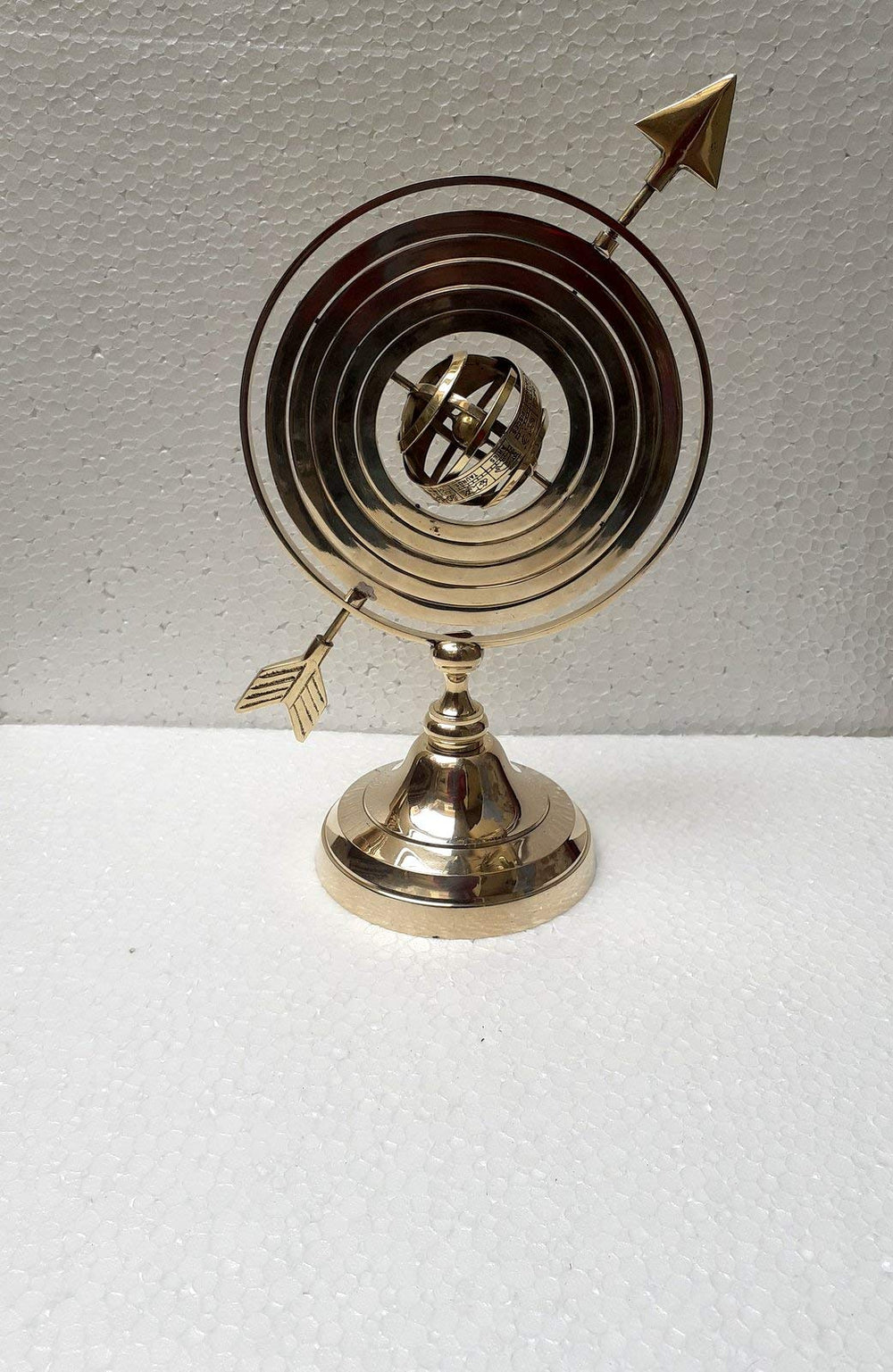 12 Inch Brass Celestial Globe - From Where - 