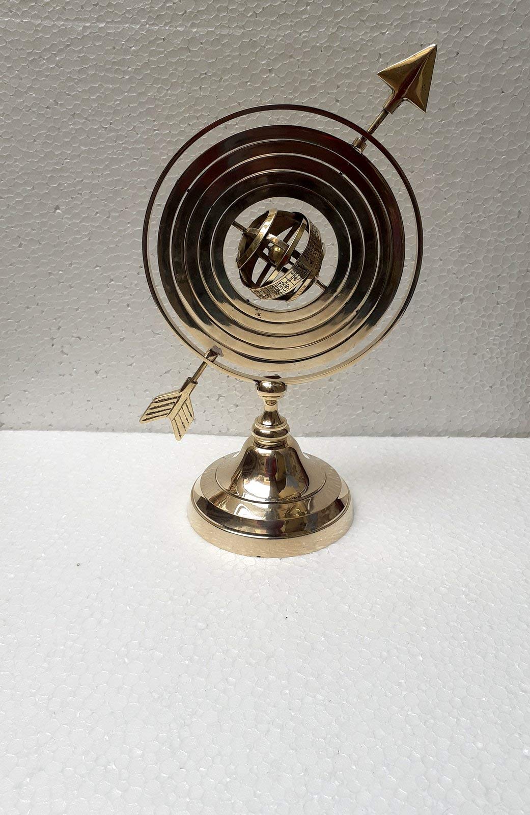 12 Inch Brass Celestial Globe - From Where - 