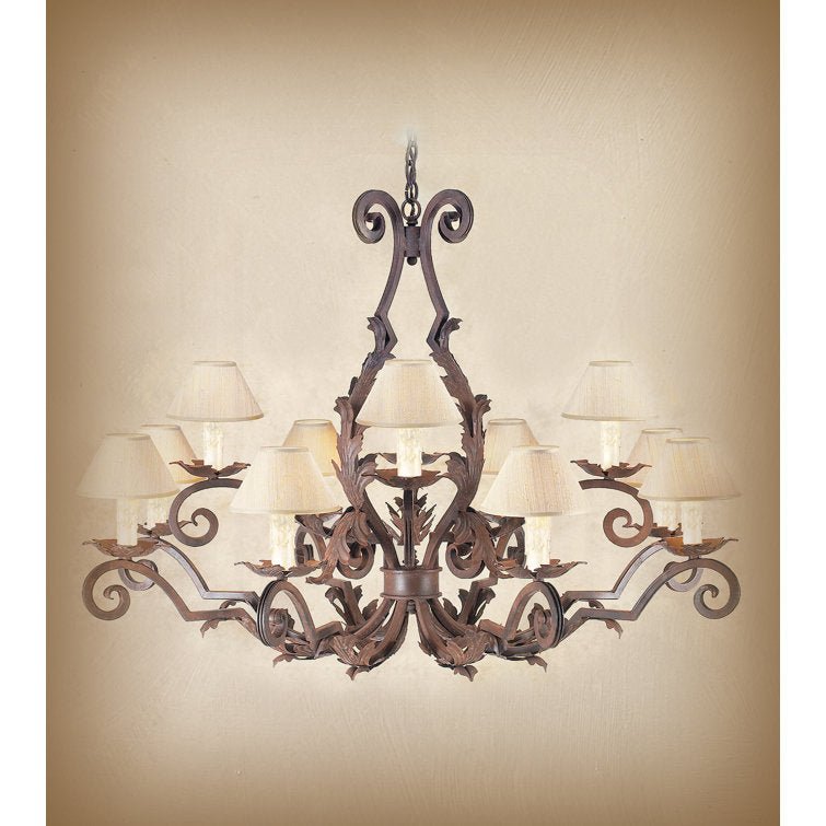 12 - Light Dimmable Chandelier - From Where - 
