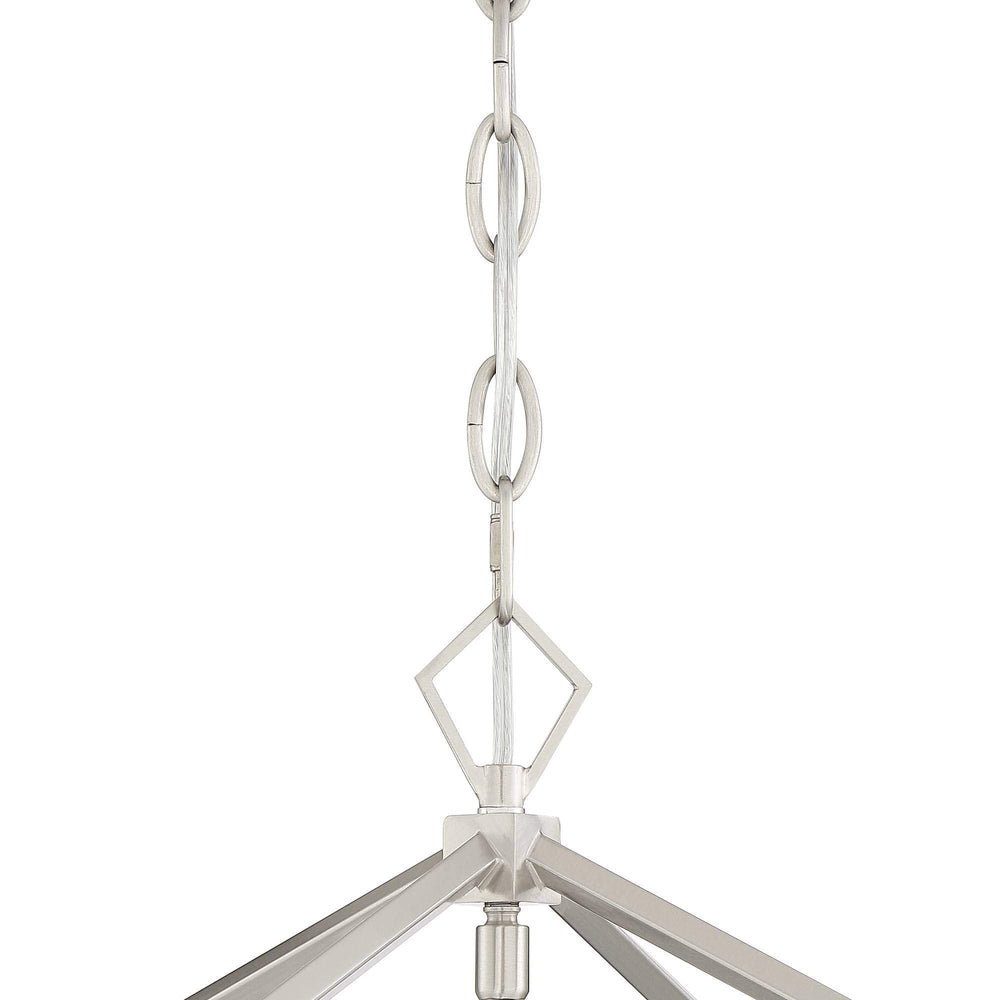 13 &quot;Nickel Pendant Chandelier - From Where - 