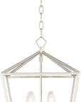 13 "Nickel Pendant Chandelier - From Where - 