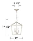 13 "Nickel Pendant Chandelier - From Where - 