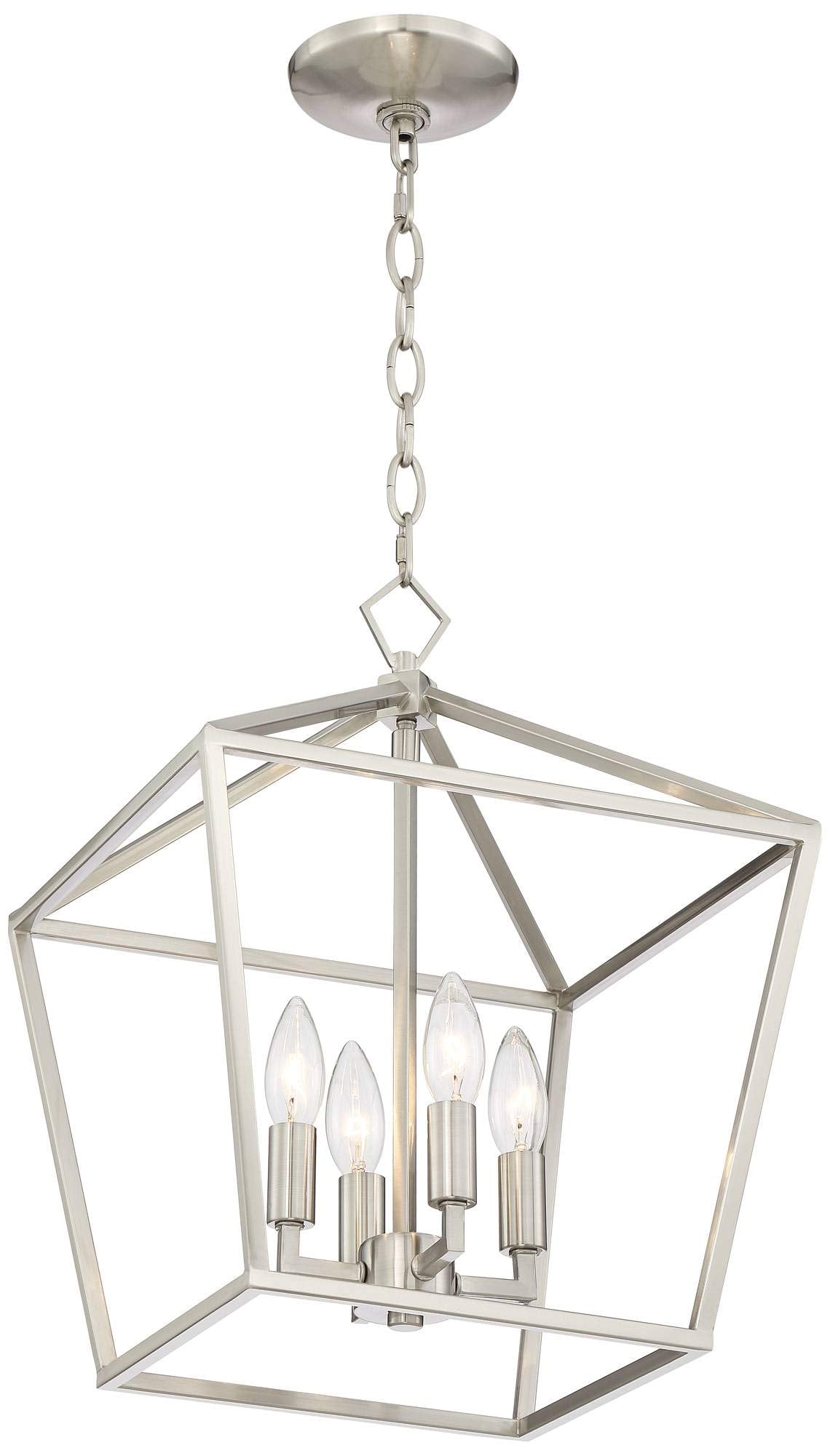 13 "Nickel Pendant Chandelier - From Where - 