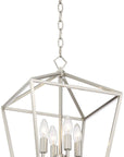 13 "Nickel Pendant Chandelier - From Where - 