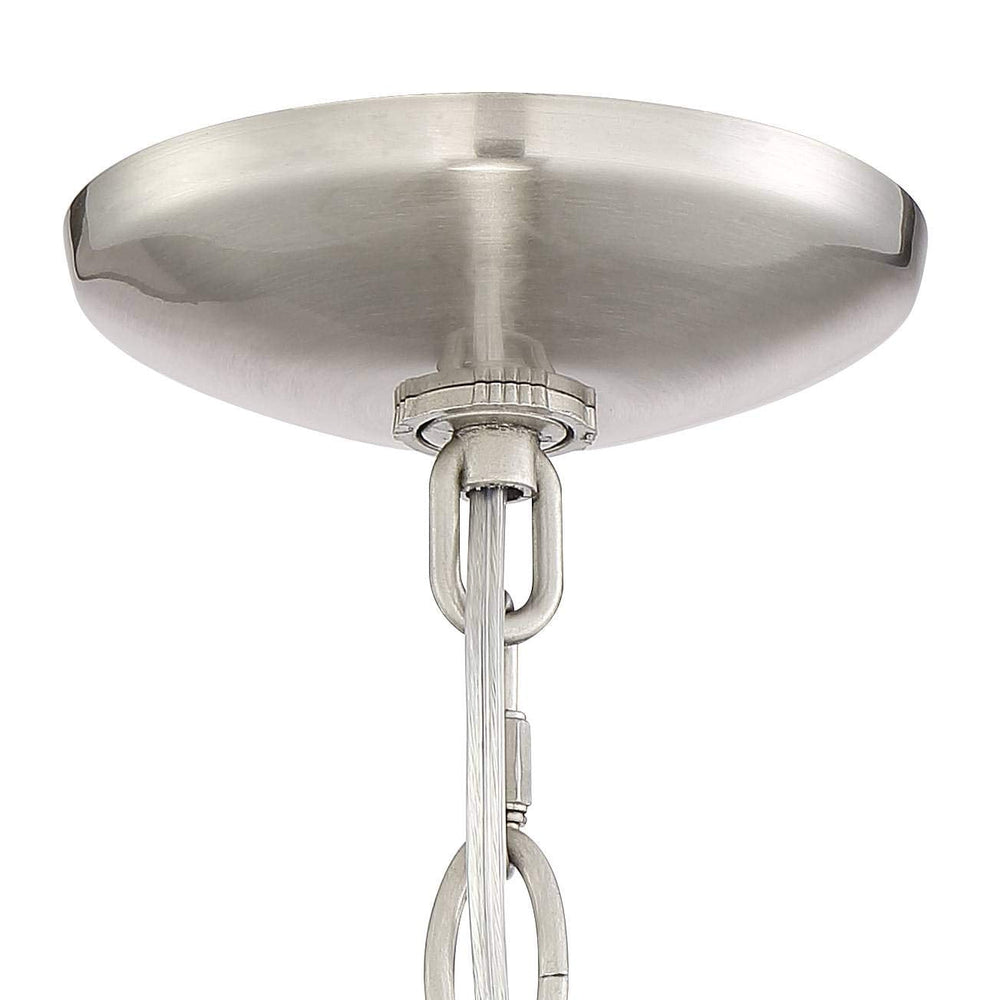 13 &quot;Nickel Pendant Chandelier - From Where - 