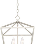 13 "Nickel Pendant Chandelier - From Where - 