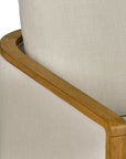 Better Homes & Gardens Windsor Swivel Accent Chair, Cream