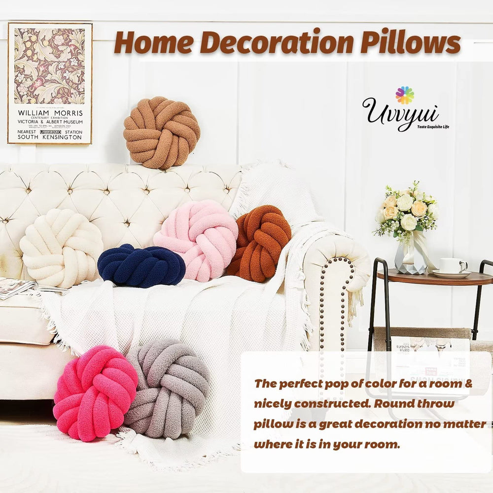 14 Inch Decorative Throw Pillows Round Pillows Cushion - From Where - 