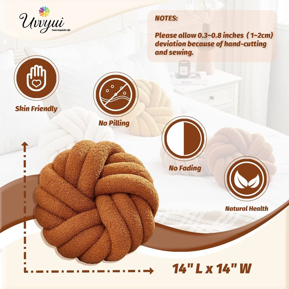 14 Inch Decorative Throw Pillows Round Pillows Cushion - From Where - 