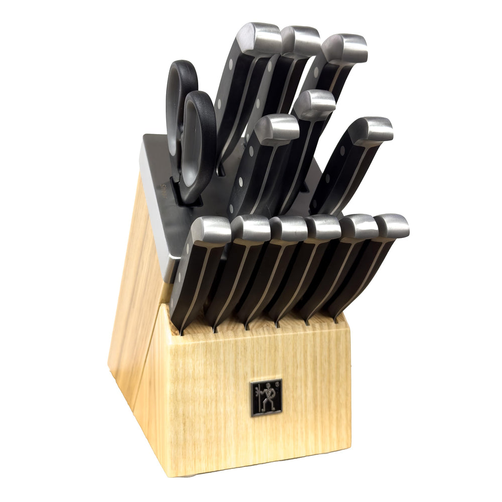 14 - pc Self - Sharpening Knife Block Set - From Where - 