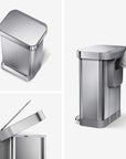14.5 gal Liner Rim Step Can - From Where - 
