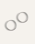 14K Gold Bold Hoops - From Where Finds -
