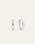 14K Gold Bold Hoops - From Where Finds -