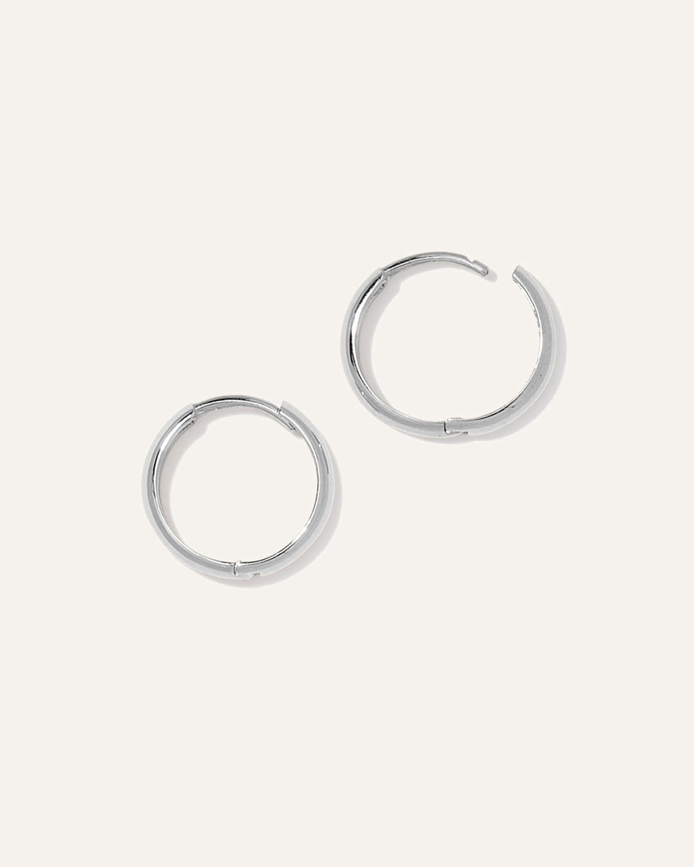 14K Gold Bold Hoops - From Where Finds -