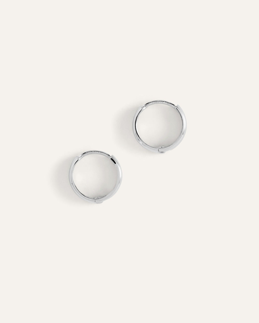 14K Gold Bold Hoops - From Where Finds -