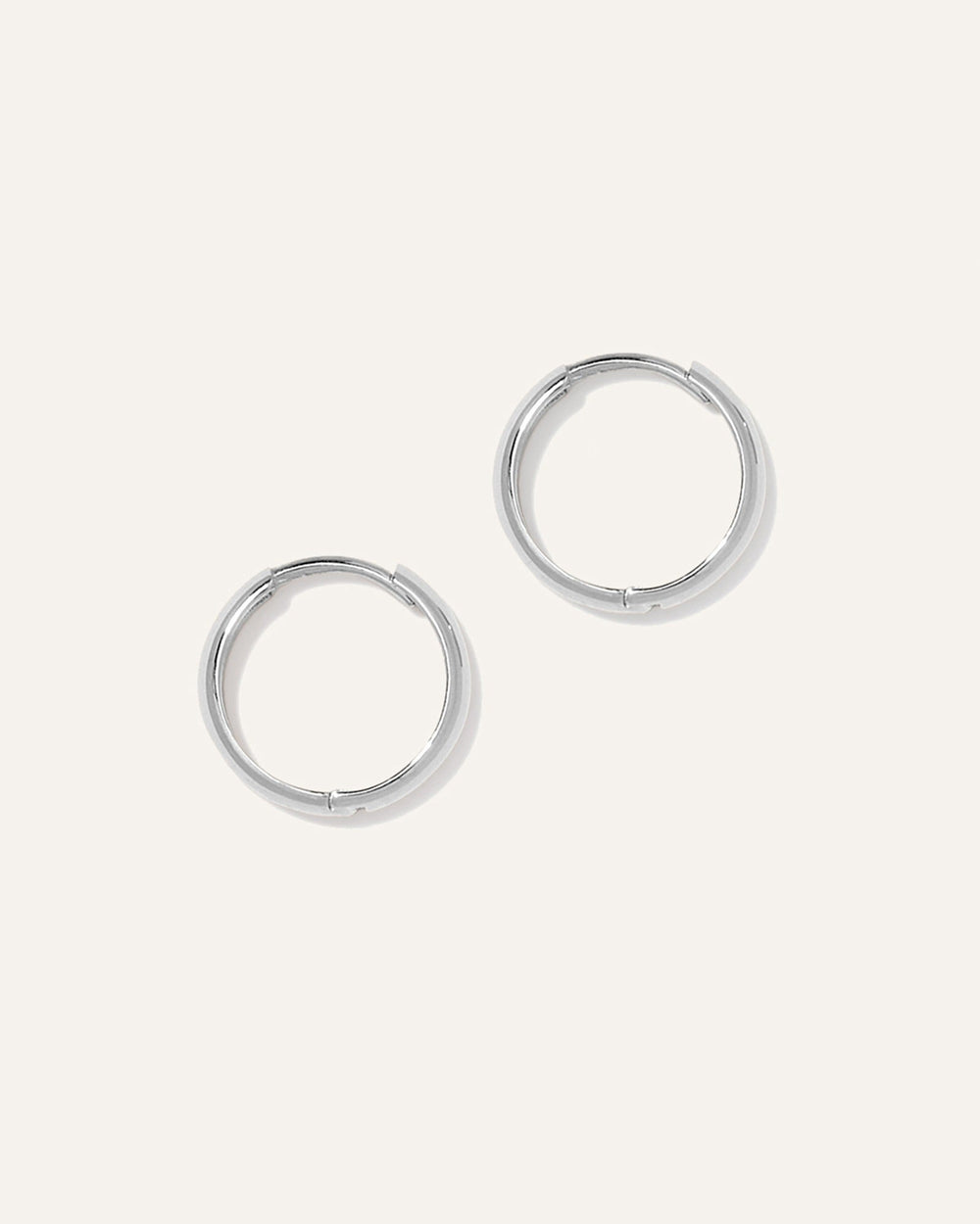 14K Gold Bold Hoops - From Where Finds -
