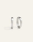 14K Gold Bold Hoops - From Where Finds -