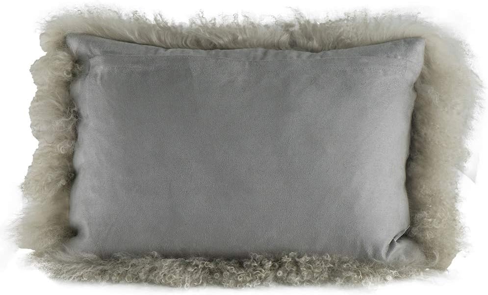 14x20 Fur Feather Pillow - From Where - 