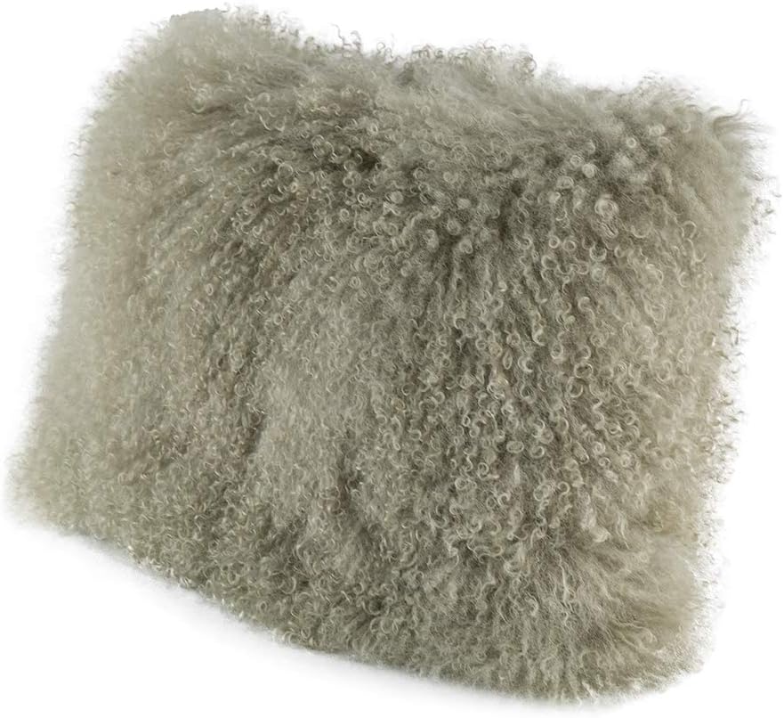 14x20 Fur Feather Pillow - From Where - 