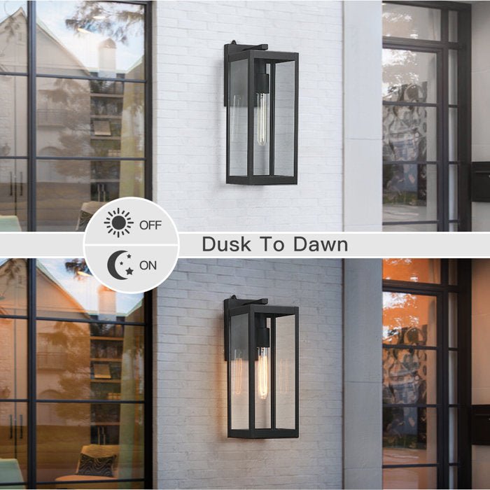 16.5&quot; Outdoor Wall Lantern Sconce - From Where - 