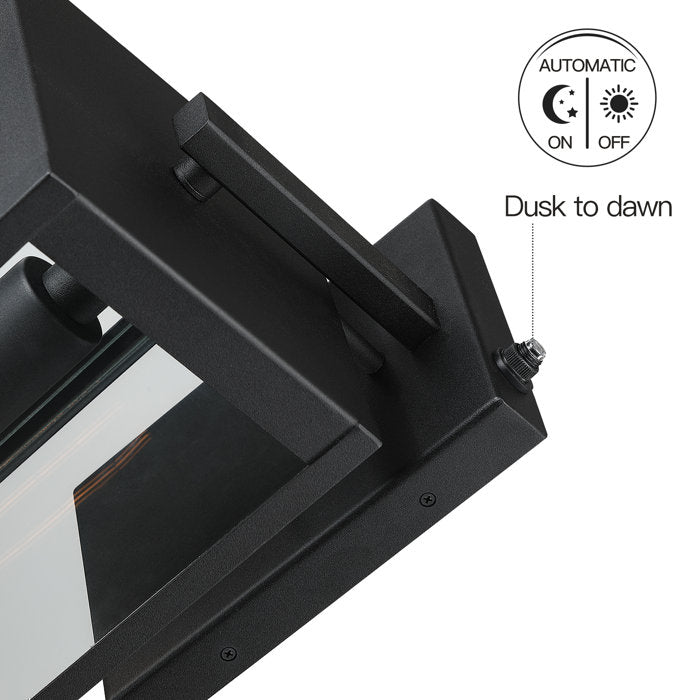 16.5&quot; Outdoor Wall Lantern Sconce - From Where - 