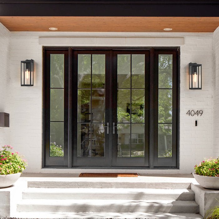 16.5" Outdoor Wall Lantern Sconce - From Where - 