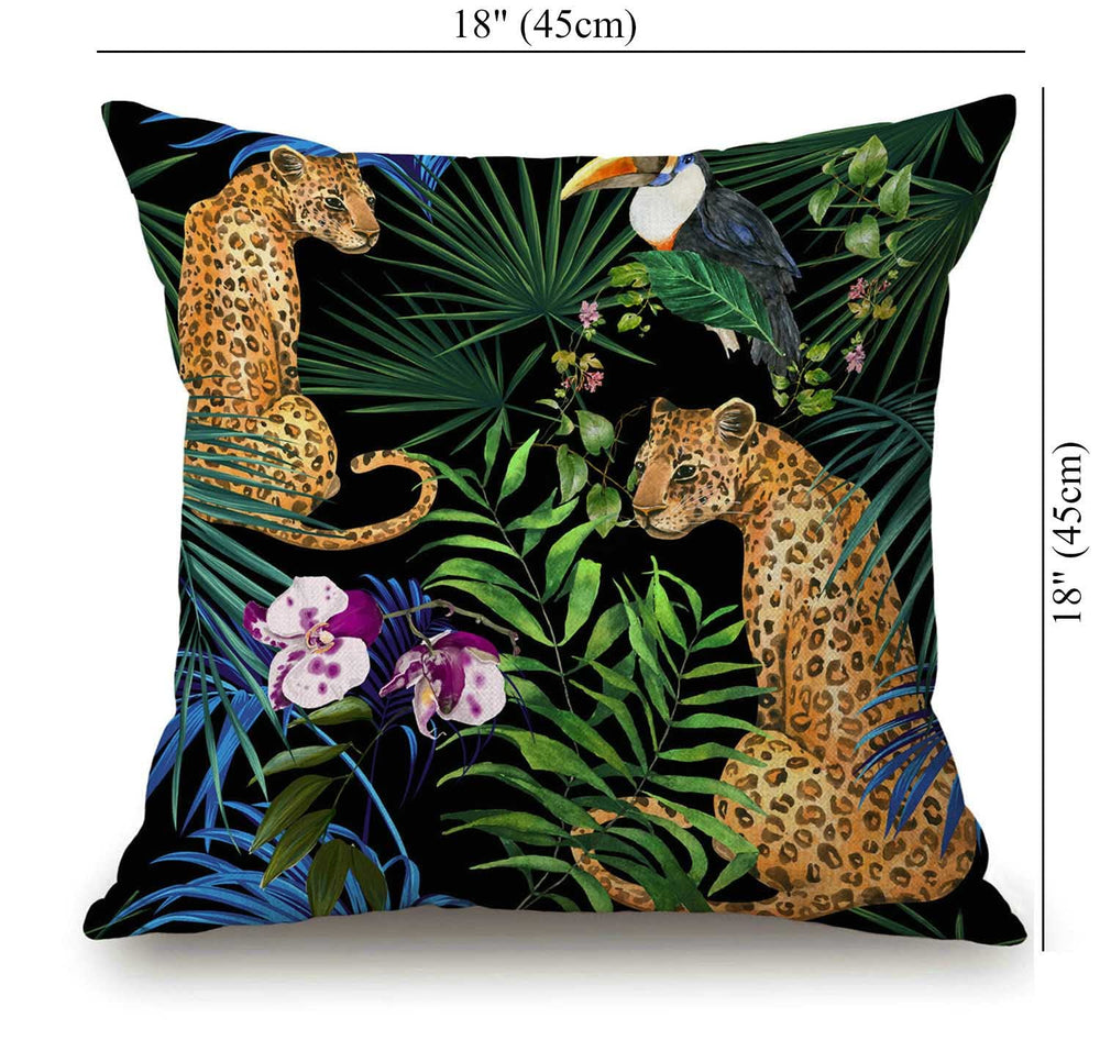 18" Animal Print Pillow Cover - From Where - 