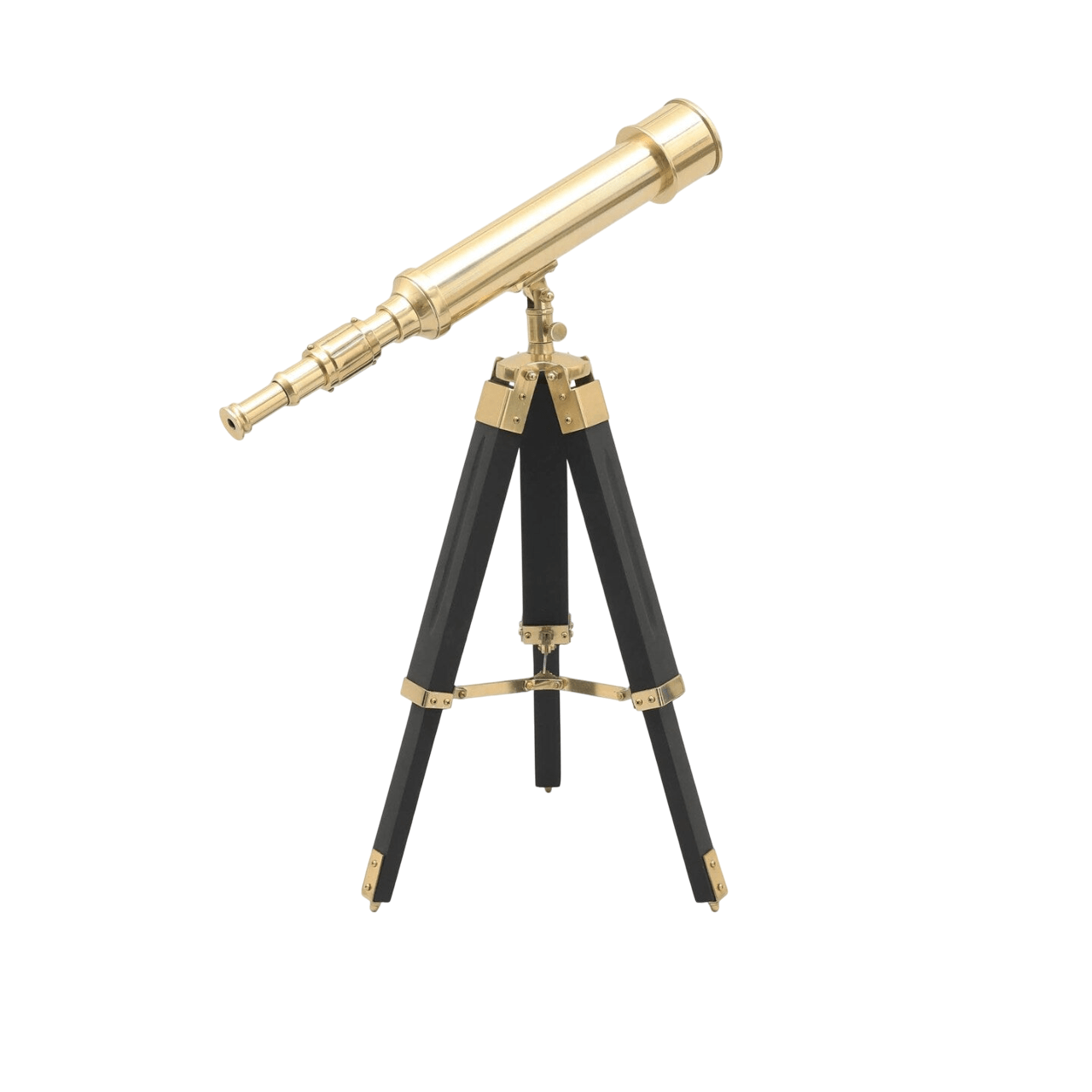 18" Collapsible Brass Telescope - From Where - 