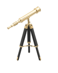 18" Collapsible Brass Telescope - From Where - 