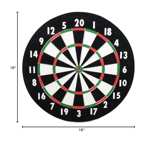 18 - inch Double Sided Dartboard - From Where - 