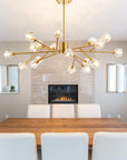 18 - Light Sputnik Chandelier with LED Bulbs - From Where - 