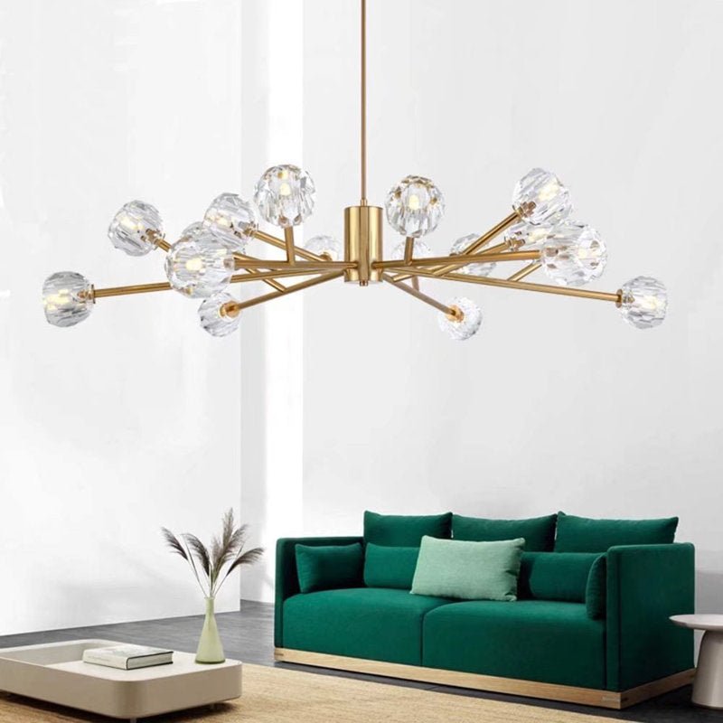 18 - Light Sputnik Chandelier with LED Bulbs - From Where - 